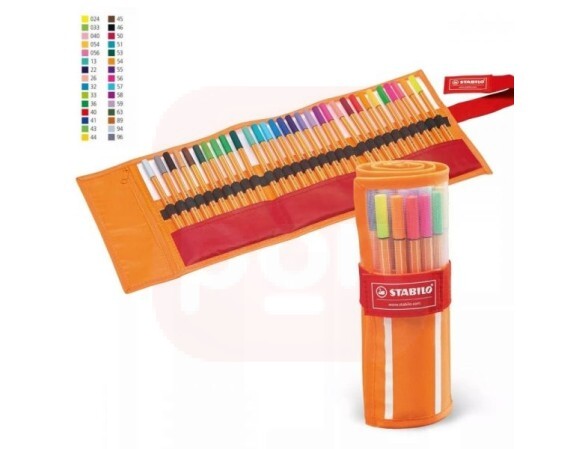 Caneta Stabilo Point 88 - Kit 30 Cores