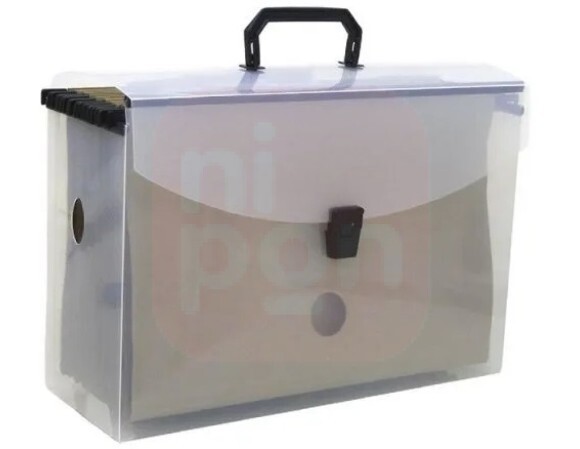 Maleta Arquivo c/ 10 Pastas Suspensas Kraft - Dello