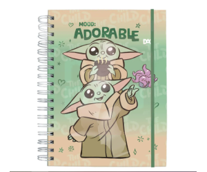 Caderno Universitário Smart Star Wars 80 Folhas Dac