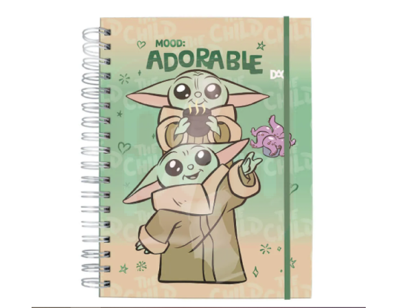 Caderno Universitário Smart Star Wars 80 Folhas Dac