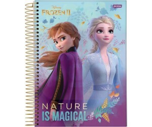 Caderno 10 Matérias - Frozen