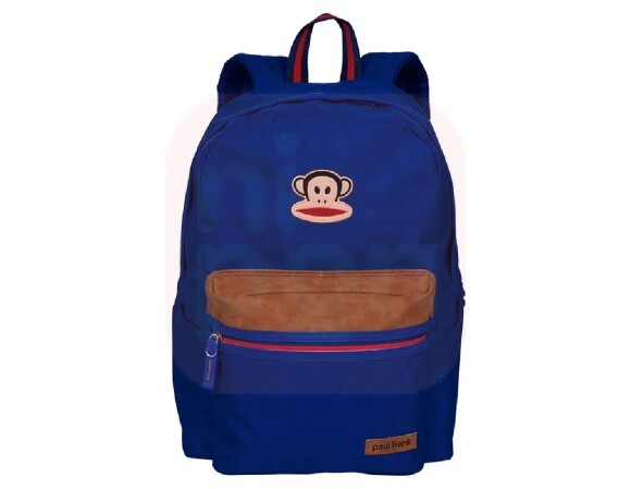 Mochila Grande Paul Frank Customs Azul - Sestini